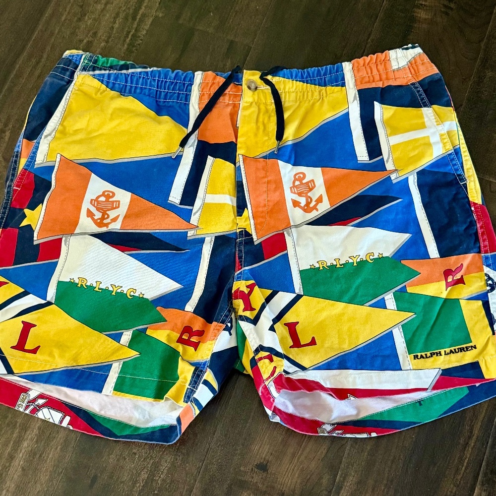 Men's Nautical Polo Ralph Lauren Shorts